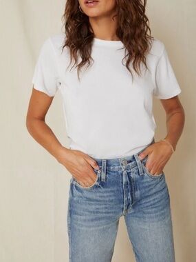 Mate The Label Organic Cotton Classic Tee Size L Color Beige